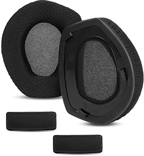 YunYiYi - Cuscinetti auricolari di ricambio RS175, compatibili con Sennheiser RS165, RS175, RS185, RS195RF, HDR-TR165, HDR-TR175, cuscinetti auricolari wireless (serie RS/HDR165)