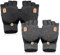 Gepas Fingerlose Handschuhe Herren und Damen - Halbfingerhandschuhe mit Kappe,Winter Flip Handschuhe mit Berührung,Fäustlinge Handschuhe mit Alpakawolle,Winterhandschuhe für Damen Herren