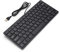 LenTLy Clavier Arabe, Mini Clavier Filaire Confortable et Durable pour Ordinateur de Bureau