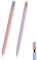 B-JWYFY 2 Pack Silicone Case for Apple Pencil USB C, Durable Thin Cover Sleeve, Lightweight Holder Grip for Apple Pencil 3rd Generation Protect Accessories (Pink & Purple)
