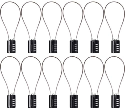 SEPOX Combination Padlock Set (12pcs 32cm)