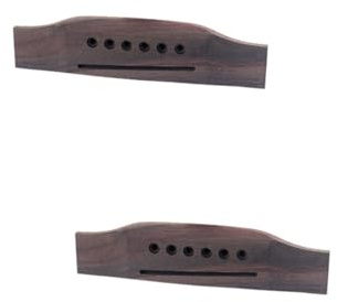 ibasenice Saiten Akustikgitarre Brücke Aus Ersatzteil Für Folk Und Konzertgitarre Elegantes Design Präzise Vorgebohrt Einfache