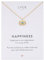 LUUK LIFESTYLE Filigrane Halskette mit Evil Eye Anhänger, Geschenk für Freundin, Schmuck für Frauen, wasserfeste Kette aus Edelstahl, gold