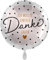 Folienballon Danke Danksagung 'Ich wollte einfach DANKE sagen' Ballon Dankeschön Abschied LehrerIn Geschenk Nachbar Familie Geburtstag Muttertag Vatertag, Made in EU