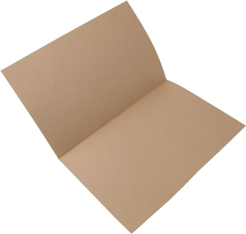 Stuff 4 Office - Manilla Economy Foolscap Square Cut Folders 180gsm Buff (25/50/100 Pack Sizes) (25)
