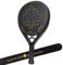 Offre Warrior - Birka Hammerforce Carbon + Protection de Cadre Offerte | Raquette Padel débutant | Padel Loisir | Raquette Fibre de Verre et Carbone