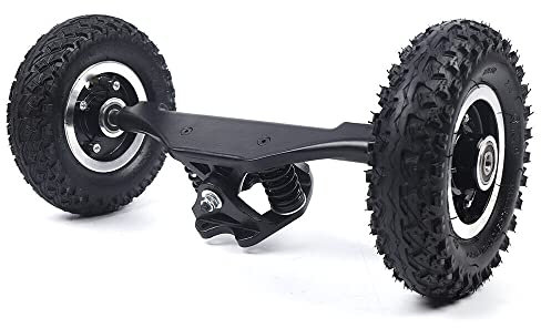 Offroad Elektro 8 Zoll LKW Räder Combo Skateboard Truck Mountain Longboard,mit Hardware für die Installation Gesamtlänge 420 mm
