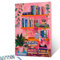 Tucocoo Kit de peinture par numéros sur le thème du livre pour adultes débutants - Peinture à l'huile numérique bohème sur toile avec pinceaux et pigments acryliques sans cadre - 40,6 x 50,8 cm (l x