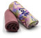 VmG-Store Jerseystoff Set farblich abgestimmt Design + Uni je 0,5mx1,5m 95% Baumwollstoff 5% Elasthan Tex Standard 100 (Graffiti Light Pink + Alt Lila Set23)
