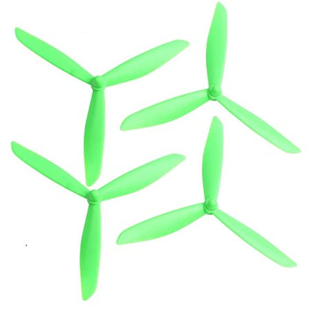 ZAPYVET for DJI Phantom 3 UAV Verbessertes dreieckiges Paddel Drohnen-Propeller-Set(Green)