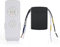 QIACHIP Ventilador de techo y luces kit receptor con control remoto inalámbrico 4 temporizadores y 3 velocidades