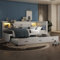 Daybett 90x200 mit LED Beleuchtung und Ausziehbett, Funktionsbett mit Staufach, Steckdose und USB Ladefunktion, Sofabett Jugendbett Schlafsofa Bettgestell Tagesbett Gästebett, ohne Matratze, Weiß