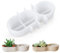 Waitamo Moules en Résine, Moules de Rangement Irréguliers en Silicone Moule Silicone Resine Epoxy Pour Bougie Petite Plante Bijoux Clés Bague Collier