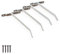 No Drill Radiator Shelf Brackets (Set of 4)