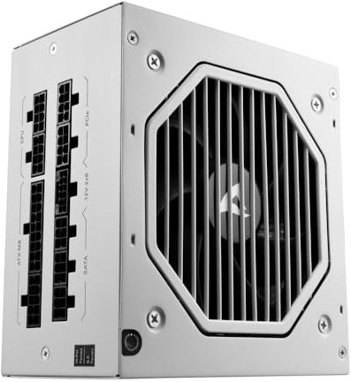 Sharkoon Fuente de Alimentación 1200W Certificación Cybenetics Platinum Rebel P20 Modular ATX 3.1 silenciosa