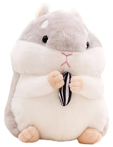 JUMPLAWN Kuscheltier Hamster Plüschspielzeug Niedliches Weiches Hamster für für Jungen Raumdekoration