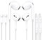 2er Pack iPhone Kopfhörer mit Kabel, [MFi-Zertifiziert] In-Ear Kabelkopfhörer, HiFi Stereo Ohrhörer mit Mikrofon für iPhone 14/13/12/11 Plus Pro Max/XR/XS/X/SE/8/7/Plus iPad Unterstützt alle iOS