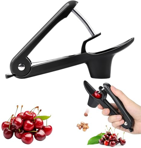 YUZNA Lot de 1 dénoyauteurs de cerises,Denoyauteur Cerise et Prune, Enlèvement rapide des pierres de fruits, Convient pour la cuisine,pour élimination rapide des pierres de fruits