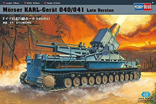 Hobby Boss 82905 Modellbausatz Mörser Karl-Gerät 040/041 Late Version, Grau