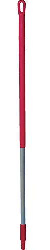 Vikan - Hygiene - Stiel - Ergonomisch - Aluminium - Rot - 130cm