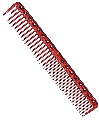 Y.S. Park Hairdressing Comb 338 red
