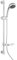 Wirquin 65210001 Duschset 4 Strahlarten mit Stop-Funktion