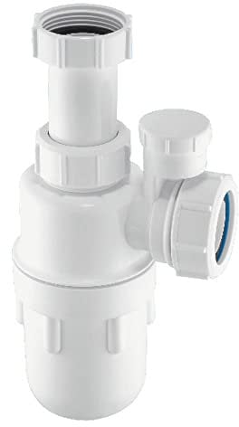 McAlpine C10V Anti-Syphon Bottle Trap-1.5 inch, White
