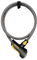 ONGUARD Akita Candado, Unisex, Negro, 120 cm x 12 mm