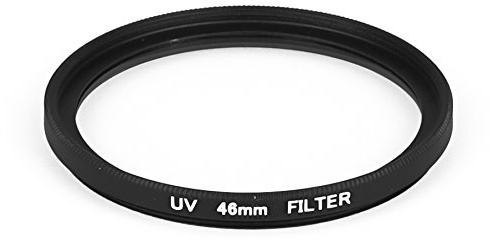 Marken UV Filter 46mm Kamera Objektiv mit Ø 46 mm Gewinde dHD DIGITAL
