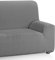 Martina Home Emilia Elastischer Sofabezug für 3-Sitzer, Grau, von 180 bis 240 cm Breite