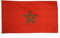 Drapeau Maroc - 150 x 250 cm + autocollant gratuit - Drapeau XXL de Flaggenfritze®