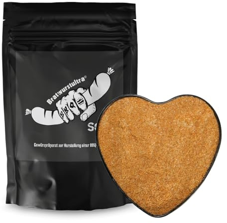 Royal Spice Bratwurstultra Currywurst Soße 960g– Gewürzmischung für 8 L Currywurst Sauce – BBQ Currysoße DIY – Currywurst Pulver Soßenbasis wie Imbiss – Vegan & ohne Zusätze