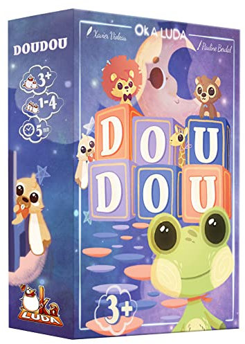 Oka Luda - Doudou - Un Jeu coopératif pour Les touts-Petits - Jeu de société de logique et de déduction - Dès 3 Ans - De 1 à 4 Joueurs.