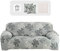 Lydevo Sofabezug 2 Sitzer Stretch Sofahusse Elastischer Sofabezug Spandex Sofa Überzug mit 2 Kissenbezug Anti-Rutsch Waschbar Sofa Protection Cover Schonbezug Couch,Herbstblatt