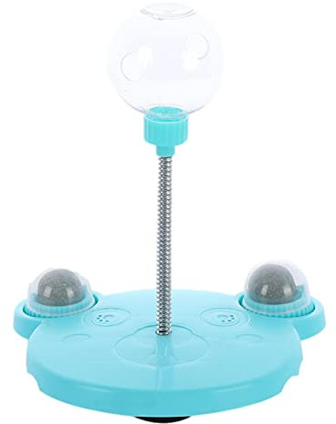 Spring Tumbler Ball Katzenspielzeug,Futterspender für Katzenfutter | Turntable Cat Ball Toys für Welpen, Katzen, kleine Hunde als Geschenk