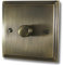 G&H VAB511 Victorian Plate Antique Bronze 1 Gang 1 or 2 Way V-Pro LED Dimmer Switch