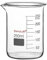 stonylab Glass Beaker, 1 Pack Borosilicate Glass Graduated Low Form Griffin Beaker with Pouring Spout Lab Beaker, 250 ml