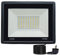 LED Strahler Außen mit Stecker 50W Aussenstrahler Flutlicht IP66 Wasserdicht Außenstrahler LED Fluter für Garage, Garten, Sportplatz, Terrasse, Hof, Superhell Scheinwerfer mit 3m Kabel, Warmweiß