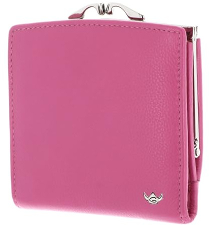 Golden Head Leder Geldbörse Madrid RFID Protect Bügelbörse 2049 Fuchsia Purpur