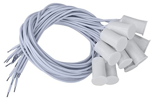 10 pz sensore cablato porta finestra interruttore magnetico allarme di sicurezza da incasso per impianto di allarme domestico, protezione antifurto per casa appartamento o ufficio