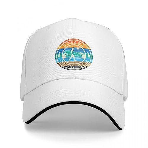 ENWIND Baseballmütze Costa Rica Cap Baseballmütze Gentleman-Hut Damen Wintermützen Herren Gedruckte Mode Männer Frauen verstellbare Outdoor-Freizeithüte