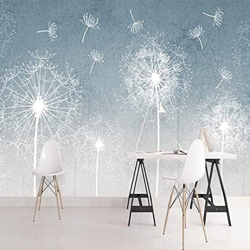 XLMING Pusteblume Kunst Schlafzimmer Sofa Wohnzimmer Tv Hintergrund Wand 3D Tapete-430cm×300cm