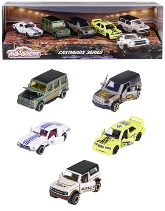 Majorette - Collection Premium - Castheads - Coffret 5 véhicules en métal - 212054211