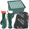 DeClean 1 x HEPA-Filter, 1 x Aktiv-Geruchsfilter Motorfilter 1 Set Bürsten rot/weiß kompatibel mit Vorwerk Kobold VK 130 131 SC / VK130 VK131, ET340, EB350, EB351