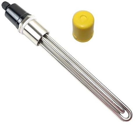 LVSELINGI 220 V Wasserheizelement DN25 Edelstahl Elektrischer Tauchbrau-Rohrheizer 2,5 kW/3,5 kW/4,5 kW/5,5 kW Cheerfully(Heater Thread,220v 5500w)