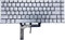 Replacement Backlight Keyboard for MSI GF65 GS65 Stealth Series Game Laptop, for MSI GF63 Thin Game Laptop US Layout with Backlight (Silvery)
