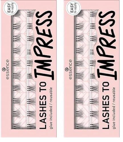 Ess. Lashes To Impress Pestañas Artificiales 07 (Paquete de 2)