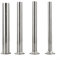 Cloudpower 4 Größen Wurstfüller, 3,8cm Edelstahl Rohre Wurstfüller Wurstpuffer Füllrohre Wurstfülltrichter Fleischwolf Befestigung Wurstfüllrohre Fleischwolf Zange Wurst-stuffer-röhren, 16/22/32/38mm