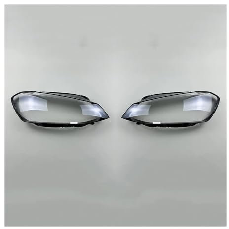 Scheinwerfer Shell Lampenschirm Scheinwerfer Abdeckung Schatten Scheinwerfer Shell Lampenschirm Scheinwerfer Abdeckung Objektiv Für Golf 7 2014 2015 2016 2017(Black)