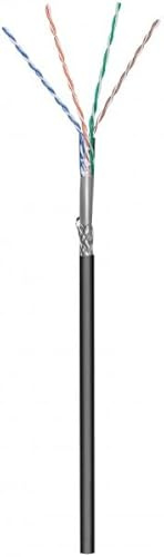 DSIT Danicom CAT6 Outdoor Netzwerkkabel - SF/UTP - AWG 26/7 (Flexibel) - 100 m - Schwarz - CCA